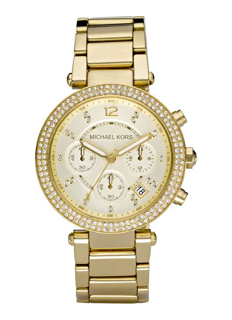 michael kors horloge dames goud en zilver|horloge michael kors dames.